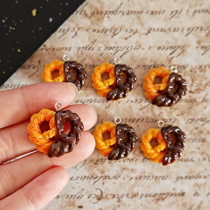 Resin Art Engagement - 6 шт. имитационных подвесок в форме