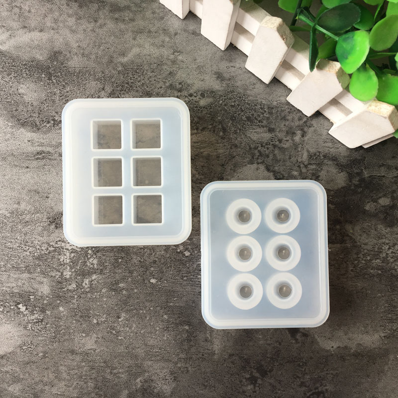 Resin Art Kit With Molds - Силиконовая форма 16 мм кубические шарики,