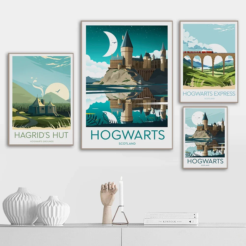 Resin Art Wall - Настенный декор в стиле кино: Замок