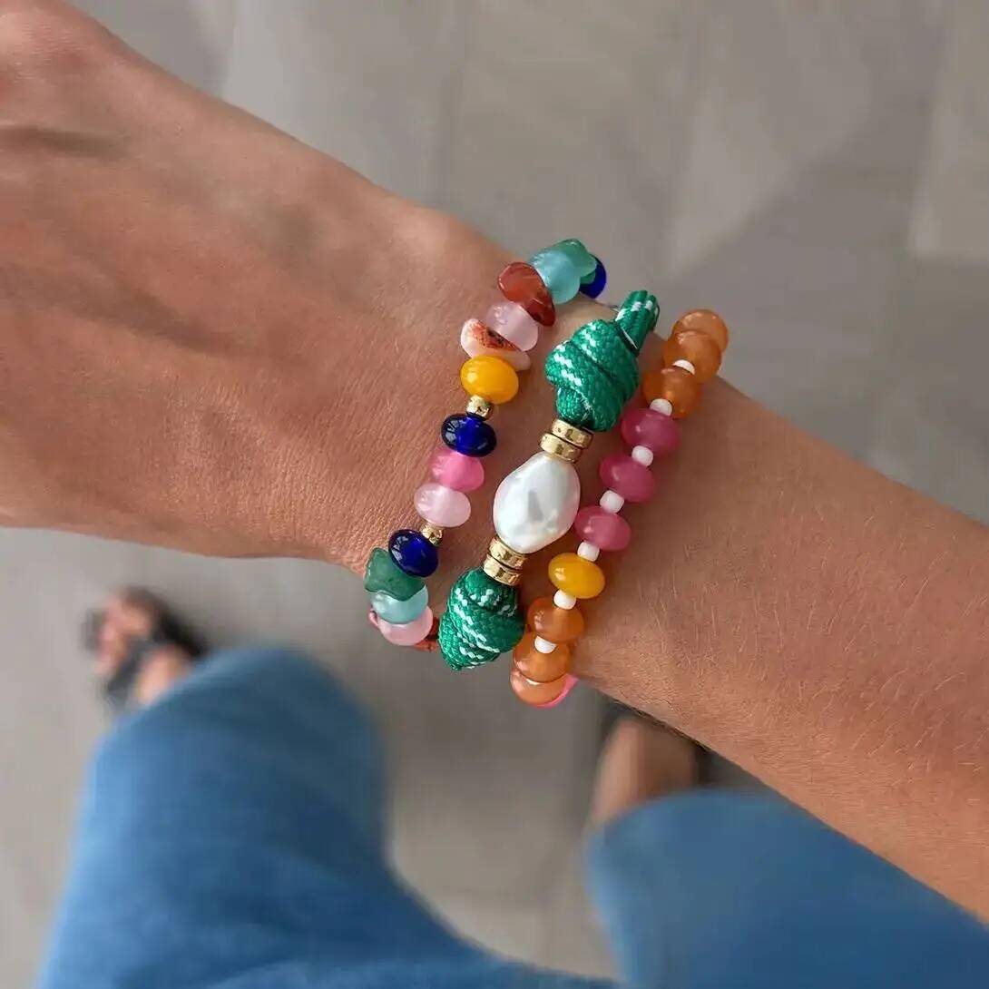 Resin Art Watch - Комплект из 3 разноцветных браслетов KunJoe:
