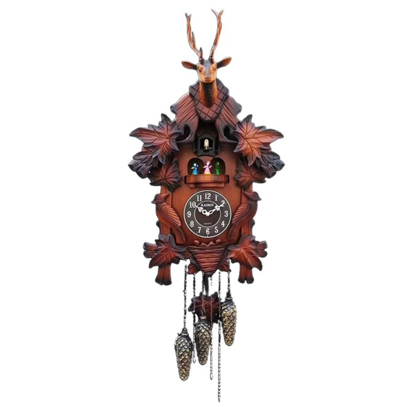 Resin Art Watch - Настенные часы с кукушкой, часы из