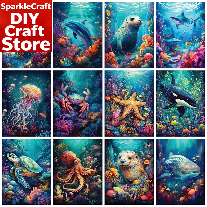 Resin Art Wall - Набор для вышивания алмазной мозаикой без