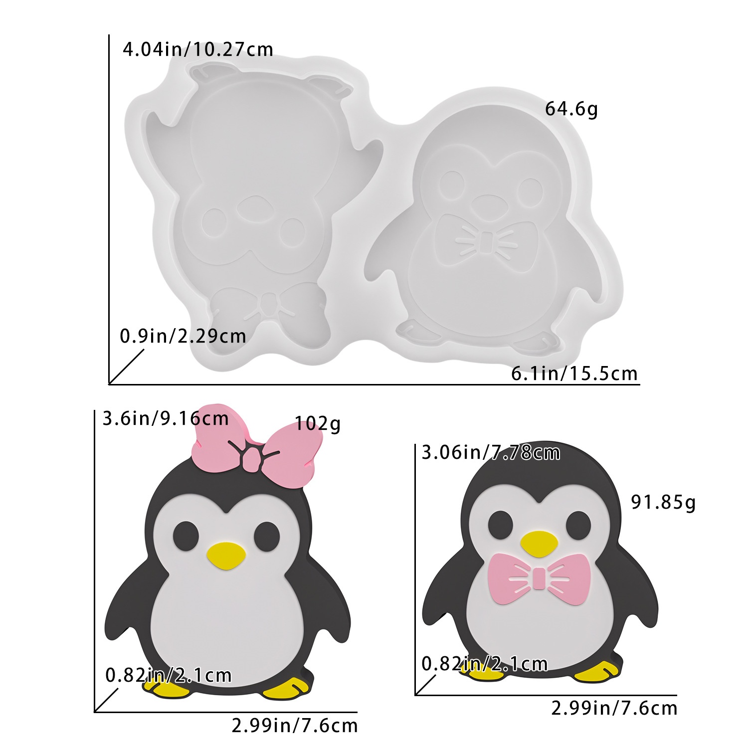 Resin Art Guide - Силиконовая форма для литья из смолы: