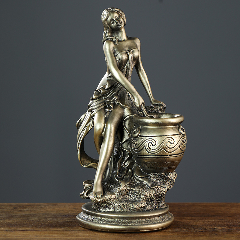 Resin Art Gift For Anniversary - Статуя греческой богини ручной работы: классическая