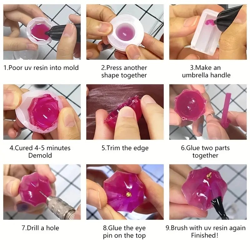 Набор из 4 силиконовых форм дл – обзор и цена Resin Art Tools