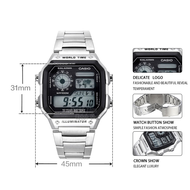 Часы Casio, мужские часы Explo – обзор и цена Resin Art Watch