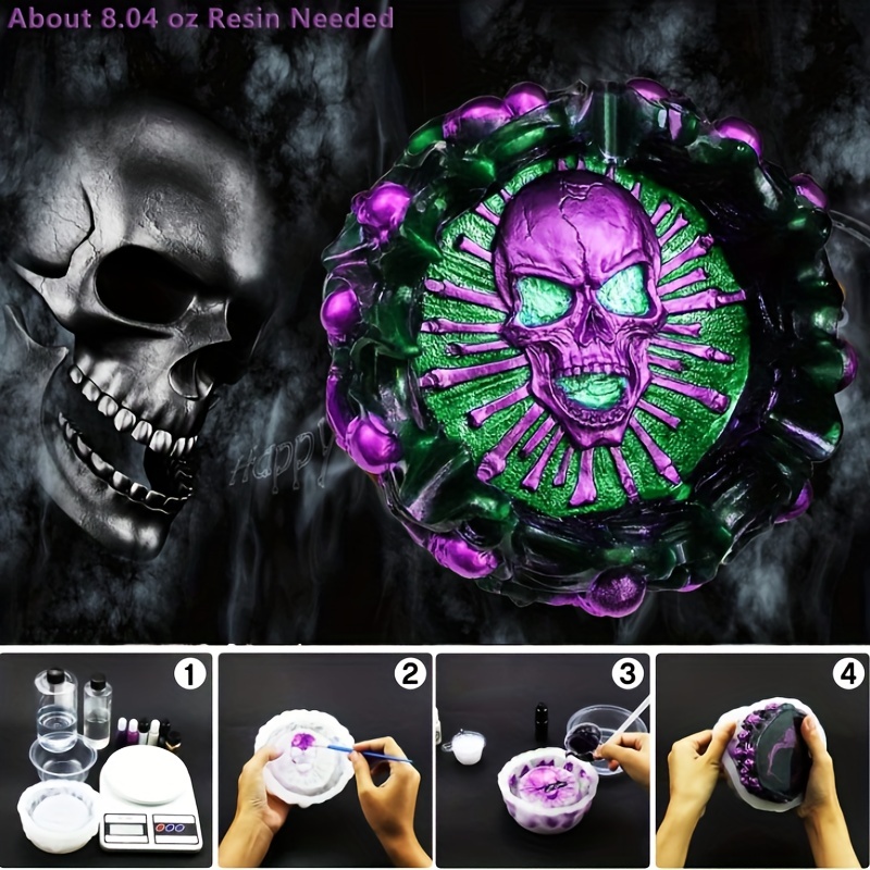 Форма для пепельницы в виде че – обзор и цена Resin Art Kit With Molds