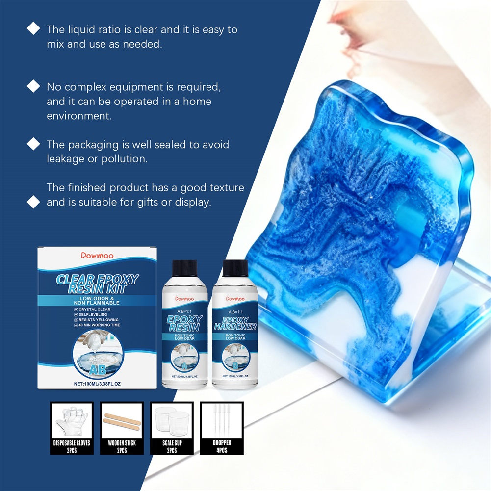 Набор для творчества: прозрачн – обзор и цена Resin Art Kit With Molds