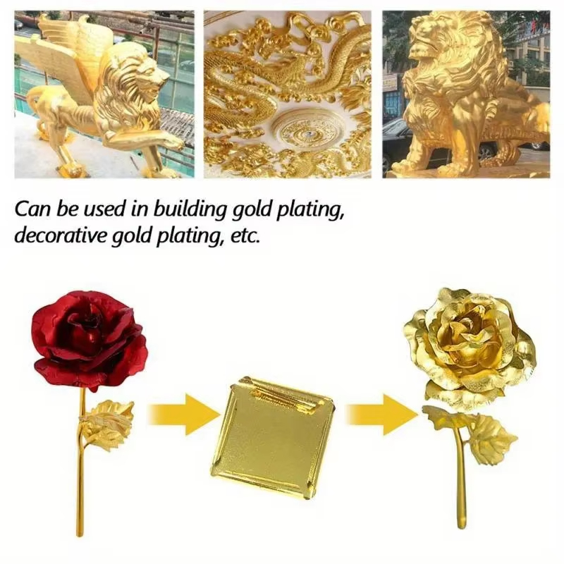 100 шт. Имитация золотой, сере – обзор и цена Resin Art Gift For Anniversary